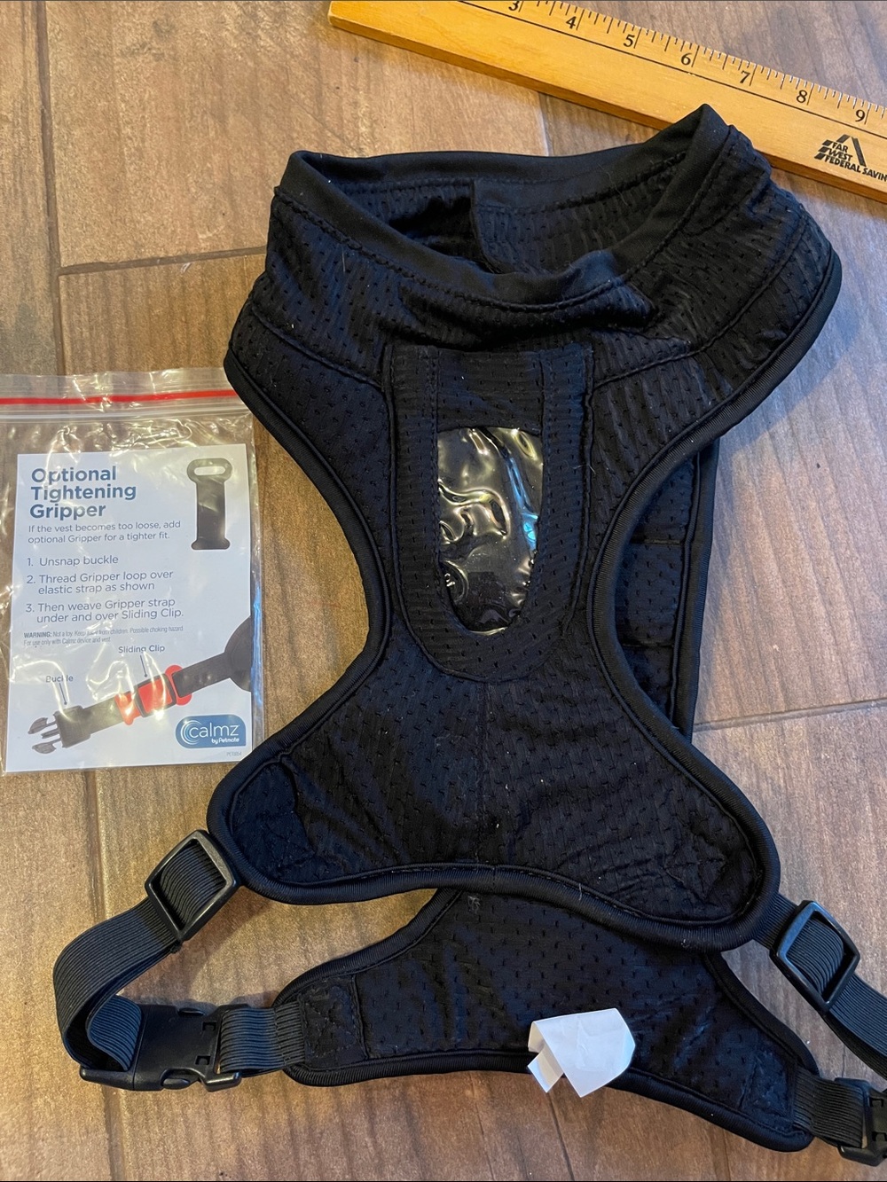 Black XL Dog Harness - Comfortable Adjustable Fit Chest 26-31” Neck 16-19”